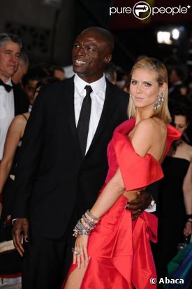 Heidi Klum et Seal à la série des Oscars en février 2009 
