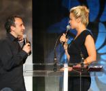 Virginie Efira et Elie Semoun à la soirée des Trophées de l'APAJH 