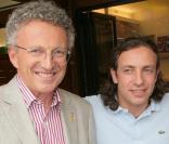 Nelson Monfort et Philippe Candeloro 