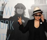 Yoko Ono à l'exposition  John Lennon : The New York City Years 