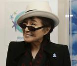 Yoko Ono à l'exposition  John Lennon : The New York City Years 