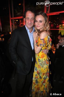 Vincent Lindon et Diane Kruger lors de la promotion de Pour Elle