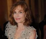 Isabelle Huppert lors du dîner de la cérémonie d'ouverture du Festival de Cannes