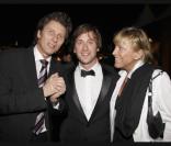 Soirée Audi au Jimmy'z de Cannes, le 14 mai 2009 : Patrice Franke et sa femme avec Thomas Dutronc 