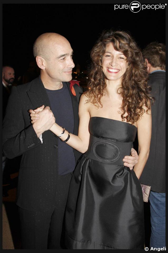 Soirée Audi au Jimmy'z de Cannes, le 14 mai 2009 : Jean-Marc Barr et Maria Jurado