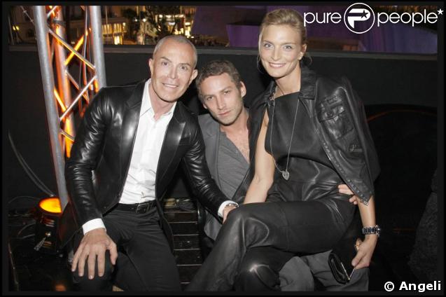 Soirée Audi au Jimmy'z de Cannes, le 14 mai 2009 : Jean-Claude Jitrois, Ora Ito, Sarah Marshall 