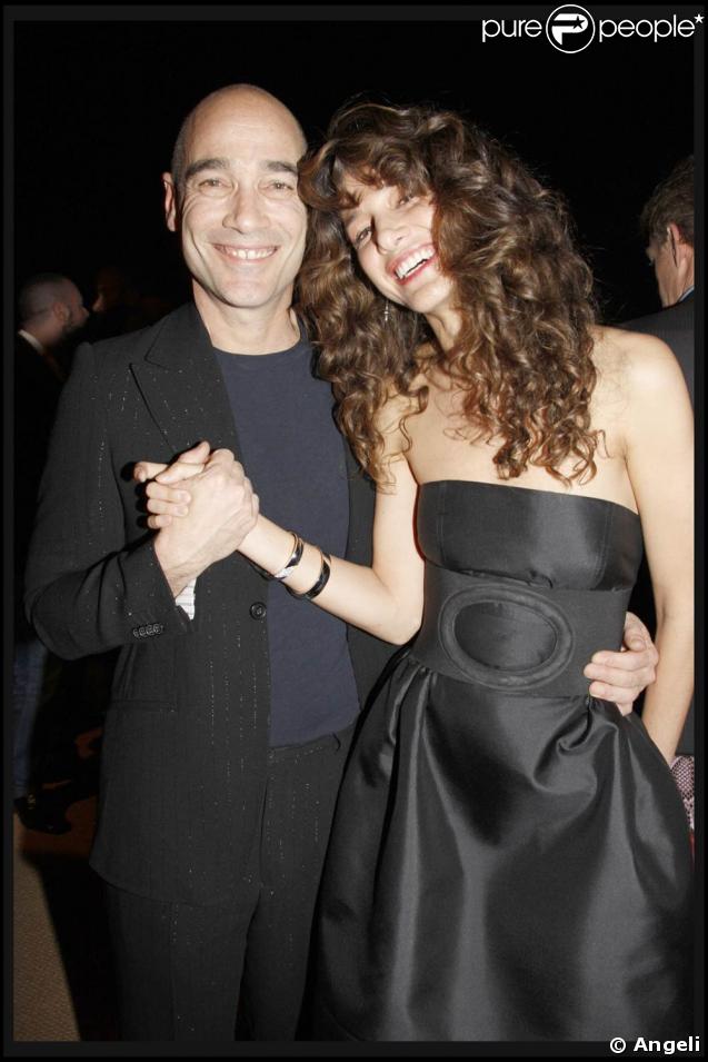 Soirée Audi au Jimmy'z de Cannes, le 14 mai 2009 : Jean-Marc Barr et Maria Jurado