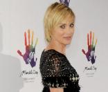 Sharon Stone au Beverly Hills Hotel pour la soirée organisée au profit du programme 46664 et de la fondation Nelson Mandela. Le 14 mai 2009