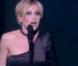 Patricia Kaas pendant le concours de l'Eurovision le 16 mai 2009