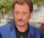 Johnny Hallyday lors du photocall de Vengeance, Festival de Cannes, le 17 mai 2009