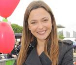Sandrine Quétier a participé à la grande Marche contre la leucémie (et pour le Don de Soi) organisée par l'association Laurette Fugain, à Paris