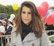 La jolie Karine Ferri a participé à la grande Marche contre la leucémie (et pour le Don de Soi) organisée par l'association Laurette Fugain, à Paris