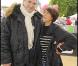 Jean-Marie Bigard et Florence Foresti ont participé à la grande Marche contre la leucémie (et pour le Don de Soi) organisée par l'association Laurette Fugain, à Paris