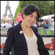 Nolwenn Leroy a participé à la grande Marche contre la leucémie (et pour le Don de Soi) organisée par l'association Laurette Fugain, à Paris