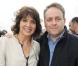 Stéphanie Fugain et Xavier Bertrand ont participé à la grande Marche contre la leucémie (et pour le Don de Soi) organisée par l'association Laurette Fugain, à Paris