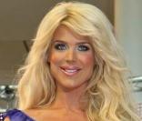 Victoria Silvstedt au Nacka Forum shopping mall, près de Stockholm en Suède le 16 mai 2009