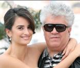 Pedro Almodòvar et Penélope Cruz lors du 62ème Festival de Cannes en mai 2009 