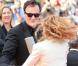 Mélanie Laurent et Quentin Tarantino dansent sur le tapis rouge, à Cannes, juste avant la projection du film Inglourious Basterds. 20/05/09