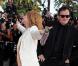 Mélanie Laurent et Quentin Tarantino dansent sur le tapis rouge, à Cannes, juste avant la projection du film Inglourious Basterds. 20/05/09