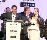 Diane Kruger, Mélanie Laurent et l'équipe d'Inglourious Basterds au gala de l'amfAR. 21/05/09