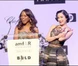 Kerry Washington et Dita Von Teese au gala de l'amfAR. 21/05/09