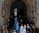 Mariage du prince Hubertus de Saxe-Coburg-et-Gotha et de Kelly Rondesvedt