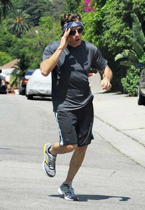 Ben Stiller fait un jogging à Hollywood