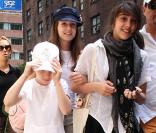 Lourdes et Rocco à la sortie de la kabbale (23 mai, New York)