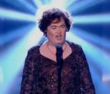 Susan Boyle lors de la demi-finale de l'émission Britain's Got Talent le 24 mai 2009
