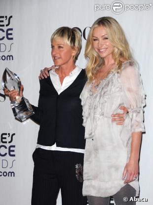 Ellen DeGeneres et Portia de Rossi