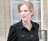 Nathalie Kosciusko-Morizet à la sortie du conseil des ministres