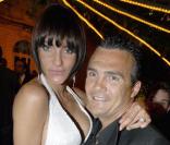 Richard Virenque lors du 62e Festival de Cannes, en compagnie de Jessica Sow