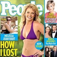 Melissa Joan Hart en couverture du magazine People