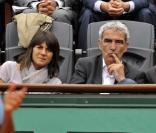 Raymond Domenech et Estelle Denis