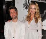 Christopher Bailey et Lily Donaldson à la soirée Burberry. 28/05/09