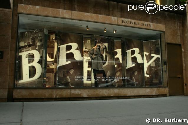 Boutique Burberry. 28/05/09