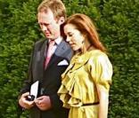 Mary de Danemark retrouve le cousin Gustav lors d'un baptême