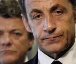 Nicolas Sarkozy et Jean-Louis Borloo hier à Roissy après la disparition de l\'Airbus Rio de Janeiro-Paris
