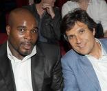 Jean-Marc Mormeck et Jean-Philippe Lustik, lors de la projection de 