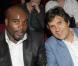 Jean-Marc Mormeck et Jean-Philippe Lustik, lors de la projection de "Rêves de Médailles", au Cinéma MacMahon, à Paris, le 2 juin 2009 !