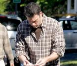 Ben Affleck sur le tournage de The Company Men, le 3 juin 2009