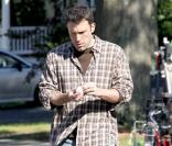 Ben Affleck sur le tournage de The Company Men, le 3 juin 2009