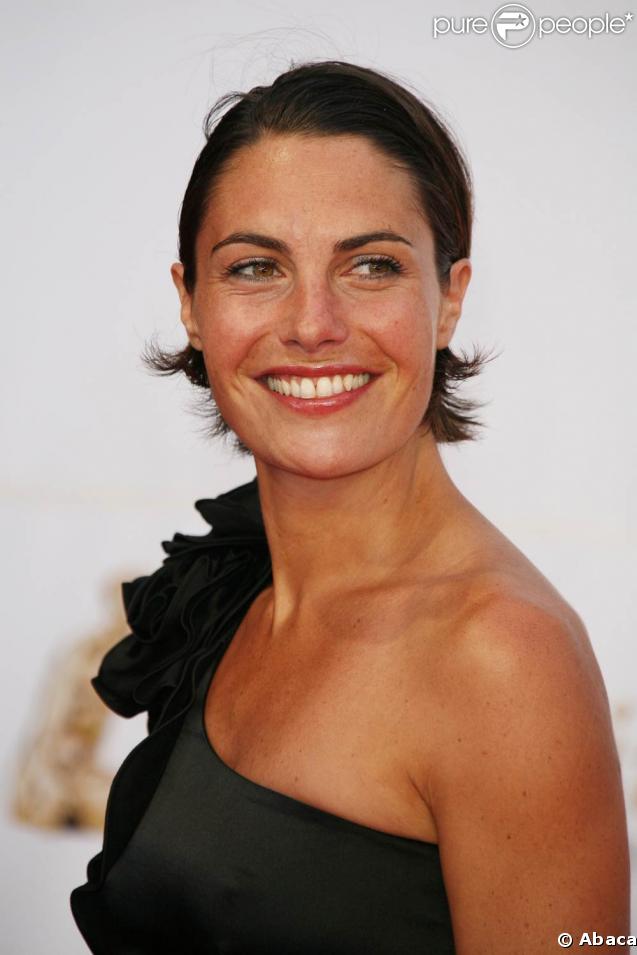 Alessandra Sublet lors du 49ème Festival de télévision de Monte-Carlo