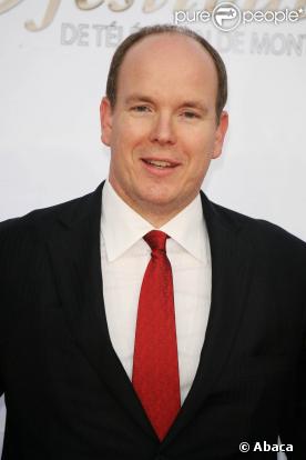 Le Prince Albert lors du 49ème Festival de télévision de Monte-Carlo