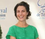 Alessandra Sublet, ce matin, au 49ème Festival de télévision de Monte-Carlo