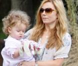 Geri Halliwell et sa petite Bluebell 