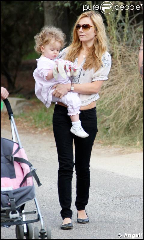 Geri Halliwell et sa petite Bluebell 
