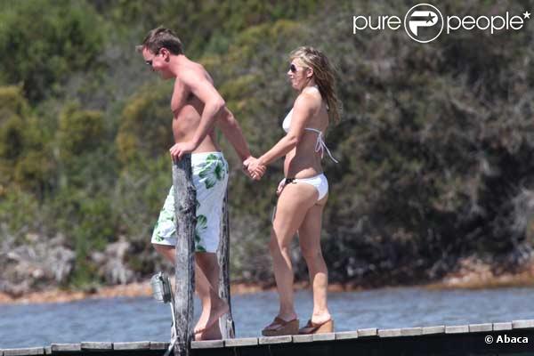 Geri Halliwell et son boyfriend Henry Beckwith en vacances en Sardaigne