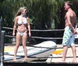 Geri Halliwell et son boyfriend Henry Beckwith en vacances en Sardaigne
