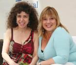 Michele Bernier au Festival de Monte Carlo avec sa copine de toujours Isabelle de Botton.       